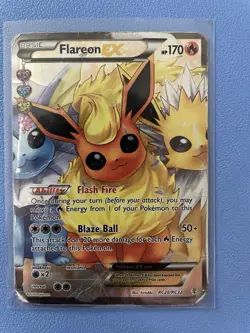 Flareon RC28/RC32 - Radiant Collection - Heavily Played Pokemon Card - Image 1