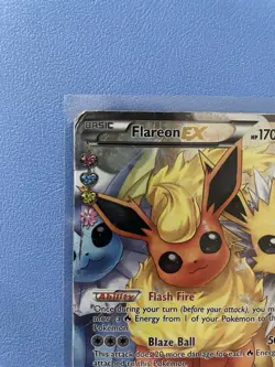 Flareon RC28/RC32 - Radiant Collection - Heavily Played Pokemon Card - Image 2