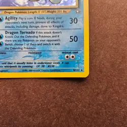 Kingdra 8/111 Pokemon Neo Genesis Holo Rare Card - MP - Image 5