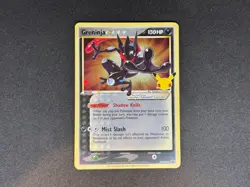 Pokemon TCG Greninja Gold Star SWSH144 25th Celebrations Promo Card - Image 1