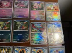 Pokemon Prismatic Evolutions Rev Holo Pokeball Lot- 39 Cards - Image 4