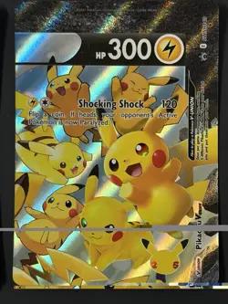 Pikachu V-Union 4-Card Set Pokemon TCG SWSH139-142 Black Star Promo - LP - Image 5