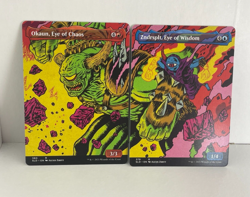 Okaun + Zndrsplt BOTH! Display Commanders Thick Stock Coin Flip Secret Lair MTG - Image 1