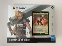 Limit Break Collector's Edition Commander Deck Final Fantasy VII MTG - Image 1