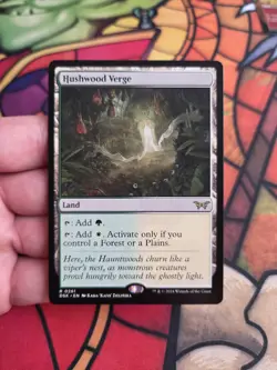 Hushwood Verge Duskmourn: House of Horror MTG NM - Image 1