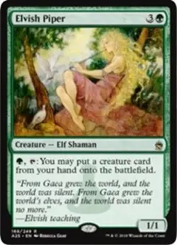 1x Elvish Piper NM-Mint, English Masters 25 MTG Magic - Image 1