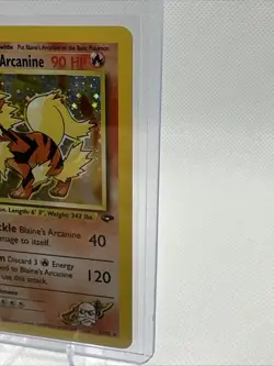 Blaine's Arcanine Holo 2000 Pokemon Gym Challenge 1/132 - Lightly Played - Image 3
