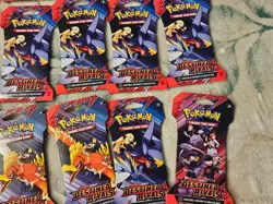 Lot of 30 Pokemon Scarlet & Violet Desitned Rivals Sleeved Booster Pack - Image 4