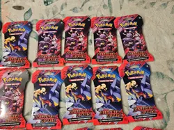 Lot of 30 Pokemon Scarlet & Violet Desitned Rivals Sleeved Booster Pack - Image 5