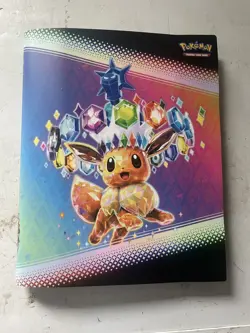 Pokemon Prismatic Evolutions Part Complete Master Set With Binder Rev Holo EX - Image 1