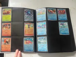 Pokemon Prismatic Evolutions Part Complete Master Set With Binder Rev Holo EX - Image 3