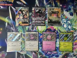 Pokemon Paldean Fates Shiny Rare & Ultra Rare lot of 8 NM - Image 1