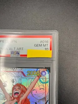 PSA 10 Nami OP01-016 Manga Alt Art ONE PIECE Card The Best Japanese PRB-01 PSA10 - Image 3