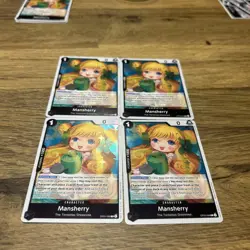 Mansherry OP05-088 R One Piece TCG Playset of x4 Pack Fresh - Image 1