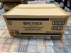 One Piece TCG Sealed Case 12x Box OP14 EB04 THE AZURE'S SEA SEVEN - ENGLISH ENG - Image 1