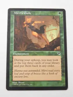 Mirri's Guile Tempest Enchantment Magic the Gathering TCG Trading Card Mtg - Image 1