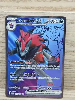 N's Zoroark ex 175/159 Ultra Rare SV09: Journey Together Pokemon Card TCG (26) - Image 1