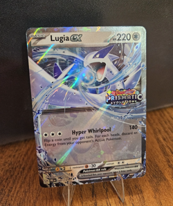 Lugia ex Prismatic Evolutions Stamped 082/131 Holo Double Rare Pokemon TCG Card - Image 1