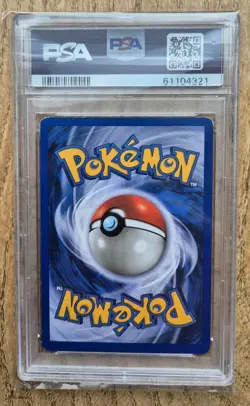 Base Set 2 Ninetales Holo (PSA 6) 13/130 Pokemon Card WOTC 1999 - Image 2