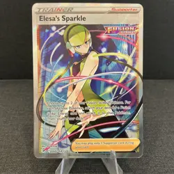 Elesa's Sparkle 260/264 Fusion Strike Full Art Ultra Rare Holo Pokemon Card - Image 1