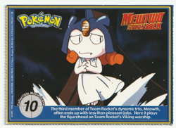 Vintage 1999 Snorlax, Pokemon Poketriva Burger King Movie Card # 143 / 151 Gen 1 - Image 2