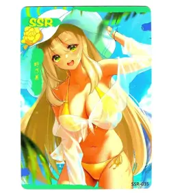 Goddess Story Waifu Card TCG | Izayoi Nonomi - Blue Archive | SSR | SSR-035 - Image 1