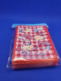 Pikachu Heart Ice Cream Sundae Card Sleeves (64) Pokemon Center Japan New Sealed - Image 2