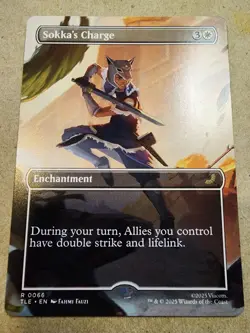 Sokka's Charge - #66 Regular (Borderless) Avatar: The Last Airbender - Mtg - Image 1