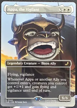 Appa, the Vigilant #62 Avatar: The Last Airbender Borderless Regular Rare - Image 1