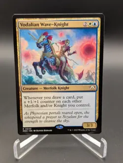 Vodalian Wave-Knight Commander: March of the Machine Regular - Image 1