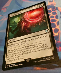 Exsanguinate - Final Fantasy Commander - Uncommon - NM (see pics) MTG - Image 3