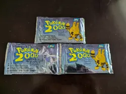 3 TOPPS POKEMON THE MOVIE 2000 SEALED PACK (LOT OF 3) - Image 1