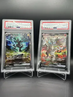 PSA 10 Reshiram Zekrom SAR Set 168 169/086 sv11B Black Bolt Pokemon Card Japan - Image 1