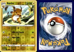Raichu - 066/202 - Reverse Holo - Rare - Sword & Shield - Pokemon TCG - NM - Image 1