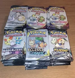 Lotto 148 Bustine presentazione (444 carte) Pokemon Sole e Luna - Spada e Scudo - Image 2