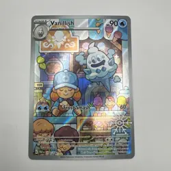 Pokemon TCG Vanillish Paradox Rift 190/182 Holo Illustration Holiday Calendar - Image 1