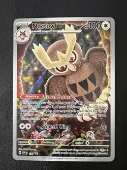 Noctowl 141- SVP - Pokemon Scarlet & Violet Black Star Promo Ultra Rare Holo NM - Image 1
