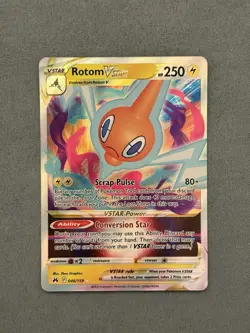 Pokemon TCG Rotom VSTAR 046/159 Holo Ultra Rare - Crown Zenith NM/M - Image 1