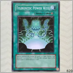 Telekinetic Power Well - CRMS-EN055 - Common Unlimited Yugioh - Image 1