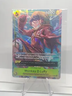 One Piece TCG |Monkey D. Luffy OP07-109 Illustration Box Vol. 3 Promo | Sealed - Image 1
