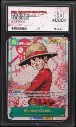 ACE 10 - One Piece - Monkey.D.Luffy - OP13-118 SEC Alt Art - English - Image 1