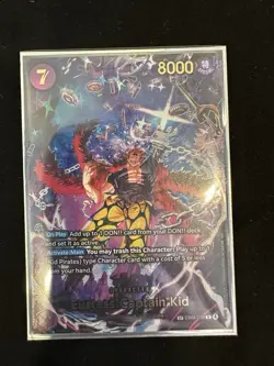 One Piece TCG EB04-039 Eustass"Captain"Kid SP Special Print AA CCG English OP14 - Image 2