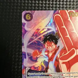 ONE PIECE Monkey D Luffy Alt Art EB02-061 SEC Anime 25th Collection English - Image 3