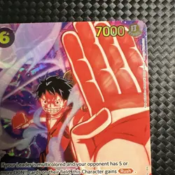 ONE PIECE Monkey D Luffy Alt Art EB02-061 SEC Anime 25th Collection English - Image 4