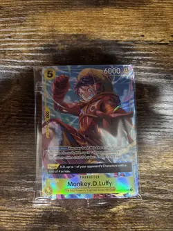 One Piece TCG |Monkey D. Luffy OP07-109 Illustration Box Vol. 3 Promo | Sealed - Image 1