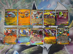 Pokemon TCG Mega Evolution Complete Double Rare EX Bundle (All 10 Cards) - Image 1