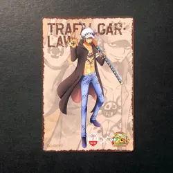S1623 Trafalgar Law Japanese One Piece x NAKAU Animation 20th Anniversary Card - Image 2