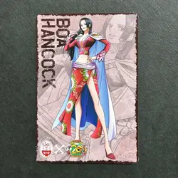 S4434 Boa Hancock Holo One Piece Animation 20th Anniversary Card NAKAU J9 - Image 2