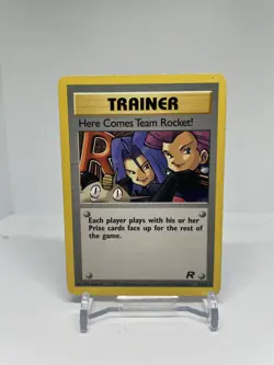 Here Comes Team Rocket! - 71/82 - Pokemon Team Rocket Unlimited Rare Card MP/HP - Image 1