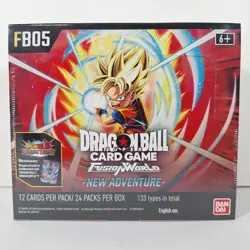 Dragon Ball Super Card Game: Fusion World - New Adventure Booster Box New Sealed - Image 1